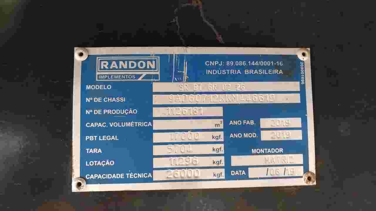 RANDON GRANELEIRO 2019 - Foto 2