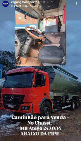 MERCEDES-BENZ ATEGO 2014 6X2 - Foto 1